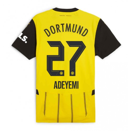 Dres Borussia Dortmund Karim Adeyemi #27 Domaci 2024-25 Kratak Rukav